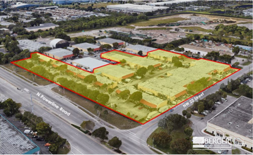 2075 N Powerline Rd, Pompano Beach, FL - AERIAL  map view