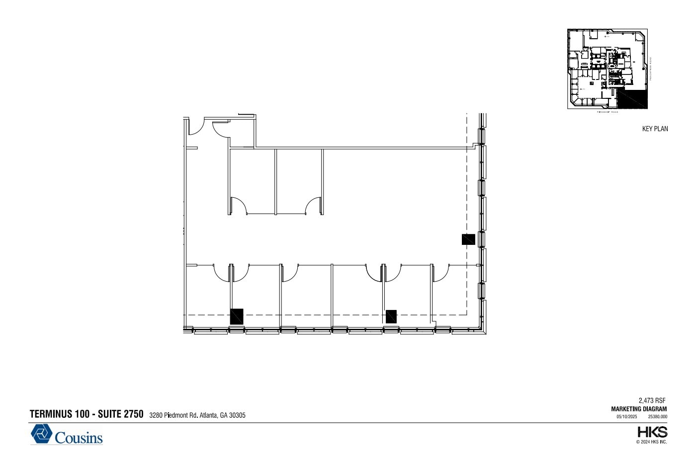 3280 Peachtree Rd, Atlanta, GA to rent Floor Plan- Image 1 of 1