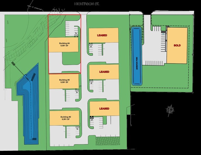 501 Hickerson St, Conroe, TX for sale - Site Plan - Image 1 of 1