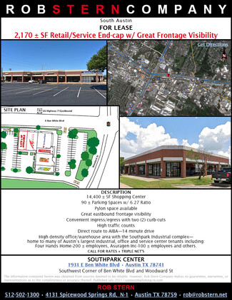 More details for 1931 Ben White Blvd E, Austin, TX - Office/Retail for Rent