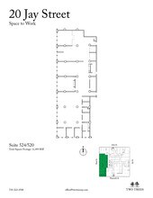 20 Jay St, Brooklyn, NY for rent Floor Plan- Image 1 of 4