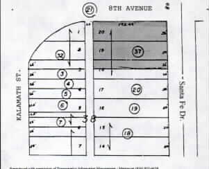 757-777 Santa Fe Dr, Denver, CO for rent - Plat Map - Image 2 of 34