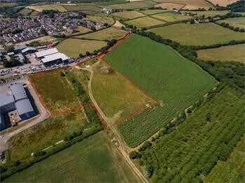 Land At Hatchmoor Industrial Estate, Torrington for sale Aerial- Image 1 of 1