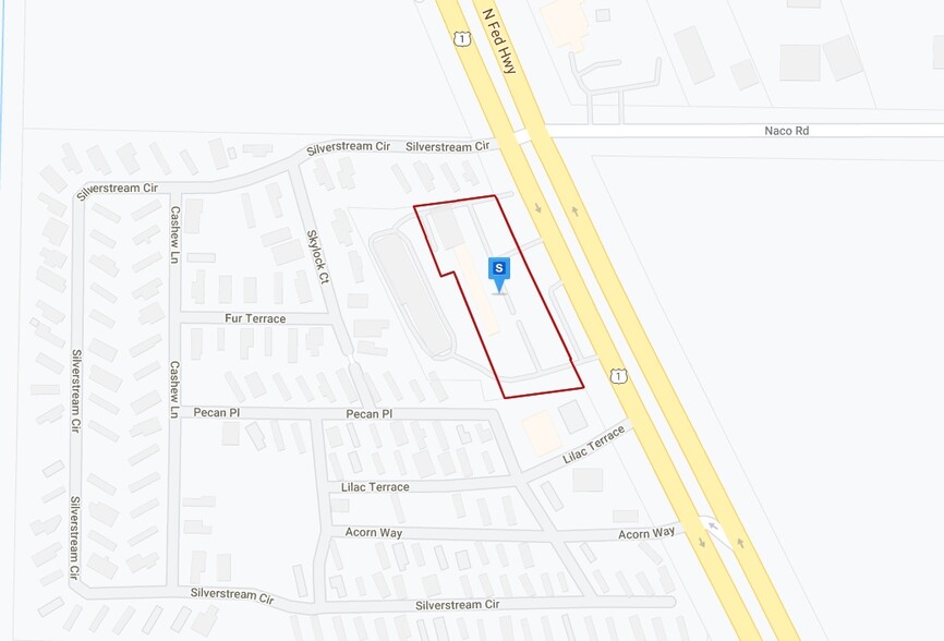 2303 N US Highway 1, Fort Pierce, FL for sale - Plat Map - Image 1 of 1