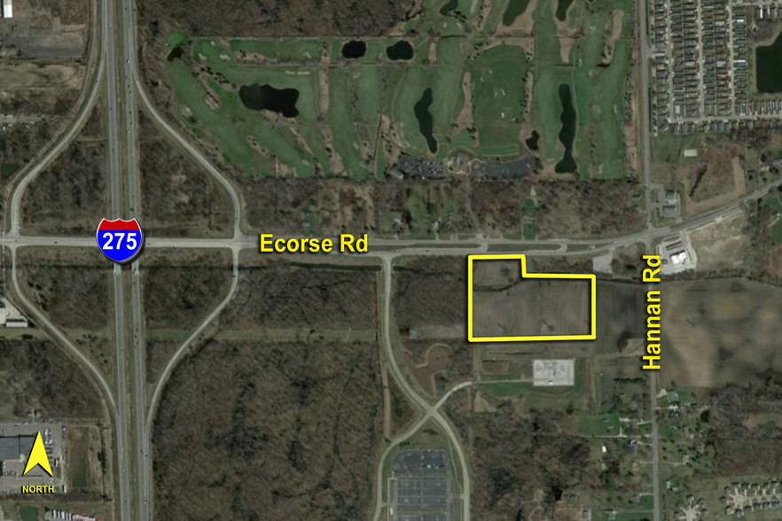 39611 Ecorse Rd, Van Buren Township, MI for sale - Building Photo - Image 1 of 1