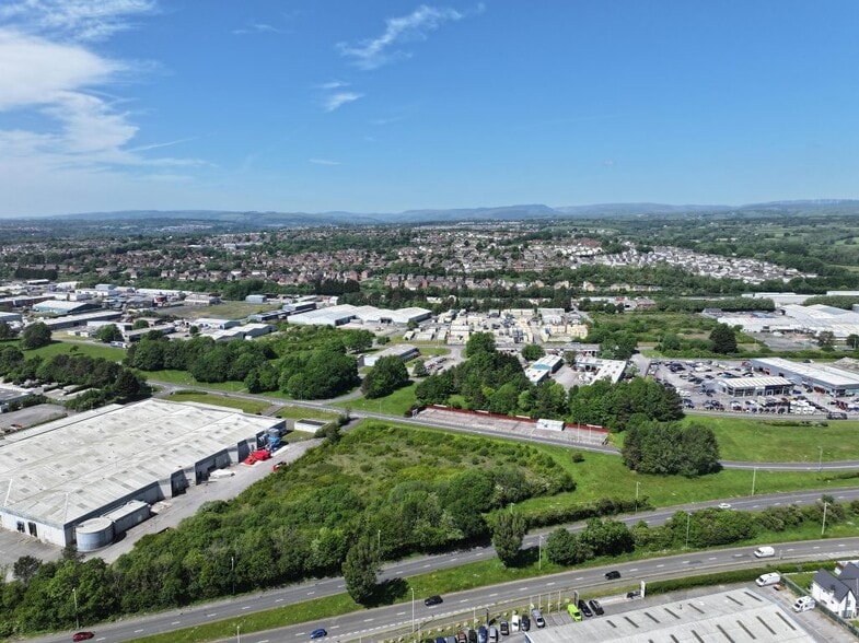 Kingsway, Bridgend for sale - Aerial - Image 3 of 4