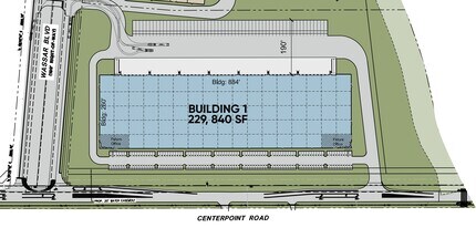 MidPointe Logistics Centre, San Marcos, TX for rent Site Plan- Image 1 of 2