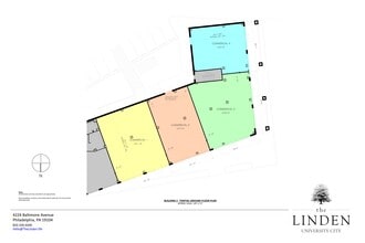 4224 Baltimore Ave, Philadelphia, PA to rent Site Plan- Image 1 of 3