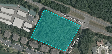 2370 Hampton Hwy, Yorktown, VA - aerial  map view - Image1