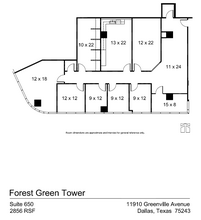 11910 Greenville Ave, Dallas, TX for rent Floor Plan- Image 1 of 1