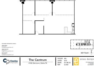 3102 Oak Lawn Ave, Dallas, TX for rent Floor Plan- Image 1 of 7