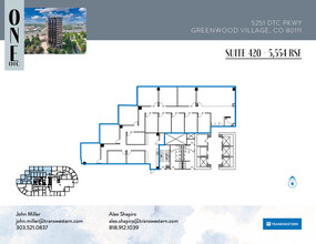 5251 Dtc Pky, Greenwood Village, CO for rent Floor Plan- Image 2 of 5