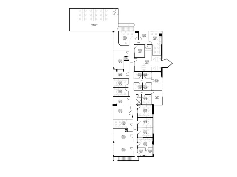 1500 Dragon St, Dallas, TX for rent - Floor Plan - Image 3 of 5