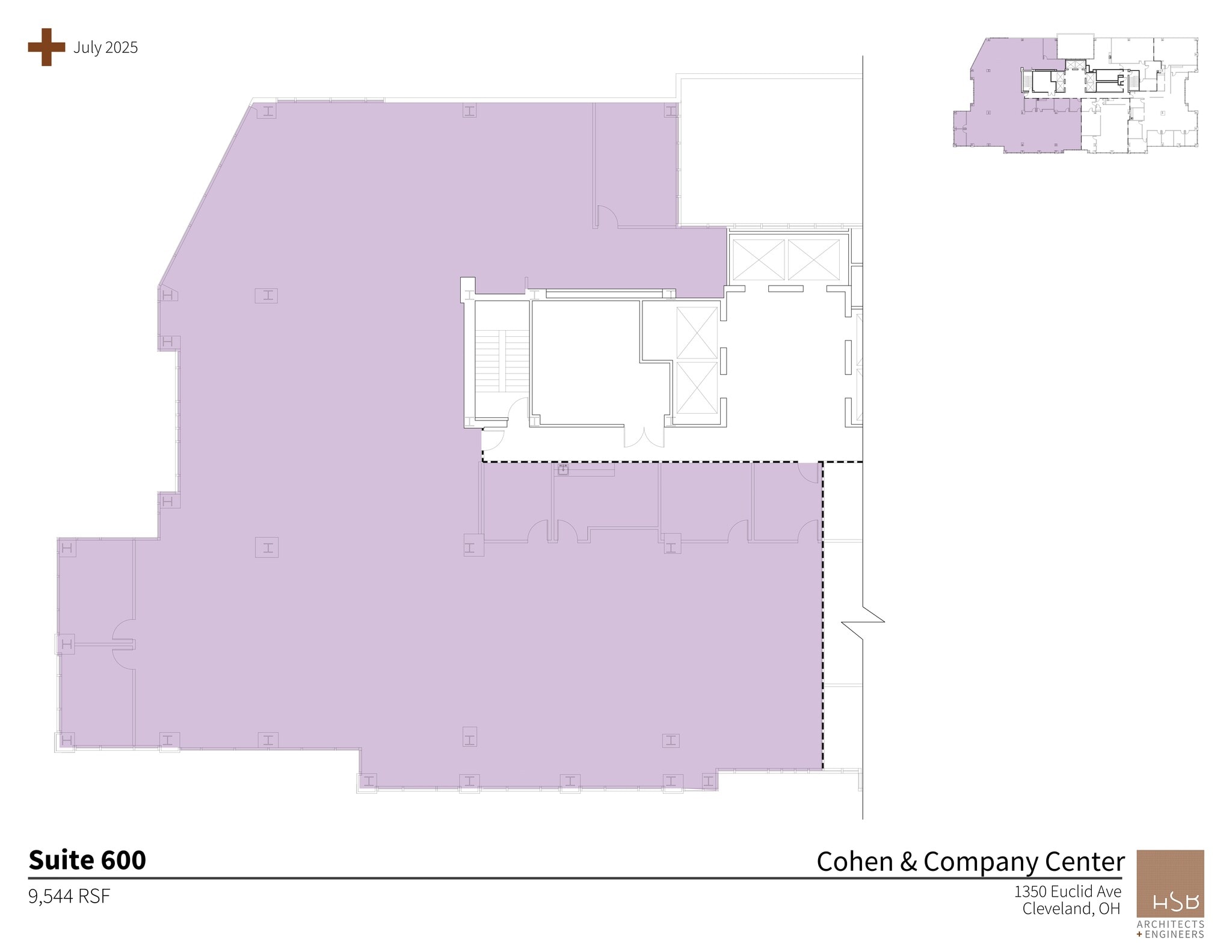 1350 Euclid Ave, Cleveland, OH to rent Site Plan- Image 1 of 1