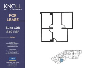 15400 Knoll Trail Dr, Dallas, TX for rent Floor Plan- Image 1 of 1