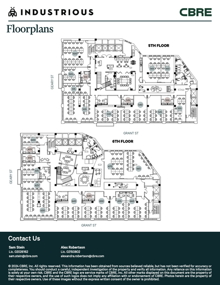 77 Geary St, San Francisco, CA for rent - Floor Plan - Image 2 of 23