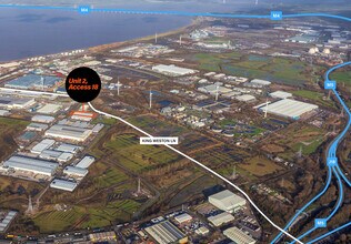 Kings Weston Lane, Avonmouth to rent Aerial- Image 1 of 7