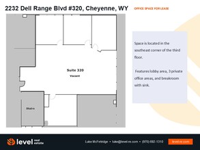 2232 Dell Range Blvd, Cheyenne, WY for rent Floor Plan- Image 2 of 3