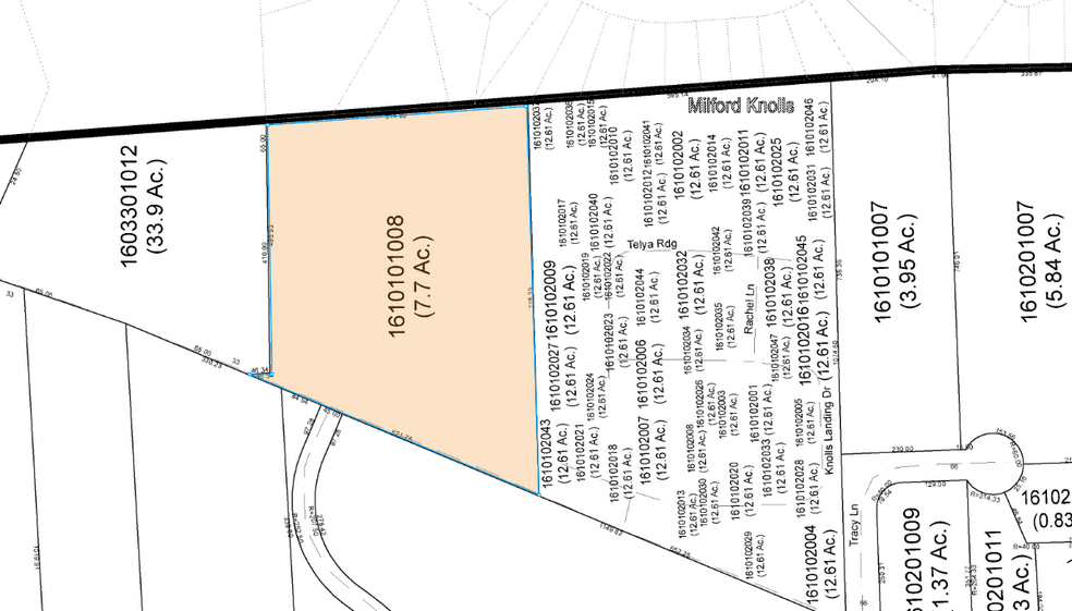 1270 W Commerce St, Milford, MI for rent - Plat Map - Image 2 of 5