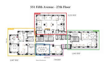 551 Fifth Ave, New York, NY for rent Floor Plan- Image 1 of 15