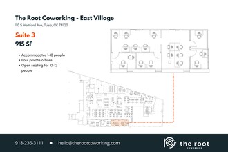 110 S Hartford Ave, Tulsa, OK for rent Site Plan- Image 1 of 7