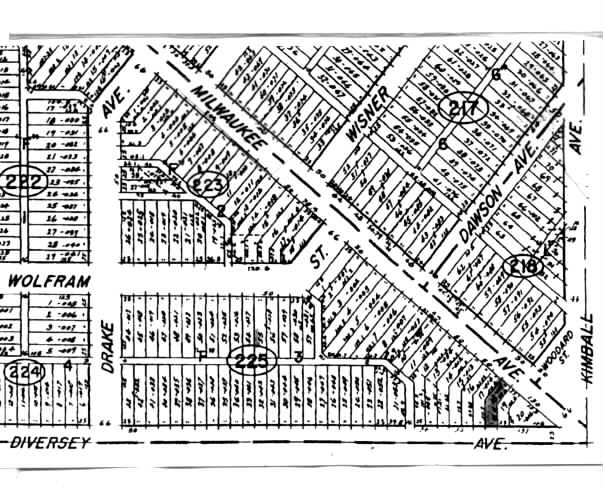 2812 N Milwaukee Ave, Chicago, IL for rent - Plat Map - Image 2 of 4