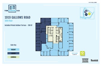 1919-1921 Gallows Rd, Vienna, VA for rent Floor Plan- Image 1 of 1