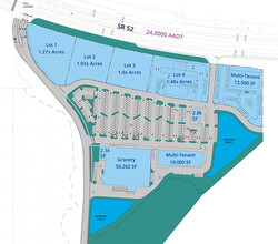 0 SWQ US 41 & SR 52, Land O Lakes, FL for rent Site Plan- Image 2 of 2