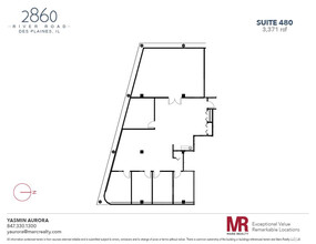 2860 S River Rd, Des Plaines, IL for rent Floor Plan- Image 1 of 8