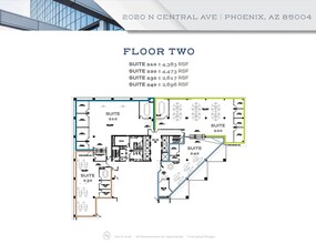 2020 N Central Ave, Phoenix, AZ for rent Floor Plan- Image 1 of 1