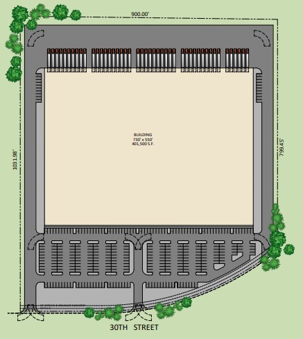 7800 E 30th St, Yuma, AZ for rent - Site Plan - Image 3 of 6