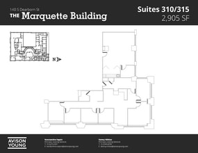 140 S Dearborn St, Chicago, IL to rent Floor Plan- Image 2 of 2