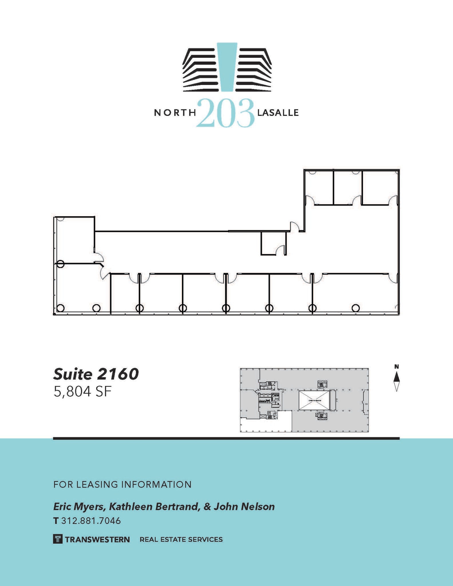 203 N LaSalle St, Chicago, IL to rent Floor Plan- Image 1 of 1