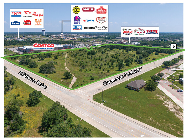 Highway 6 and Corporate Pkwy, College Station, TX for sale - Building Photo - Image 2 of 7