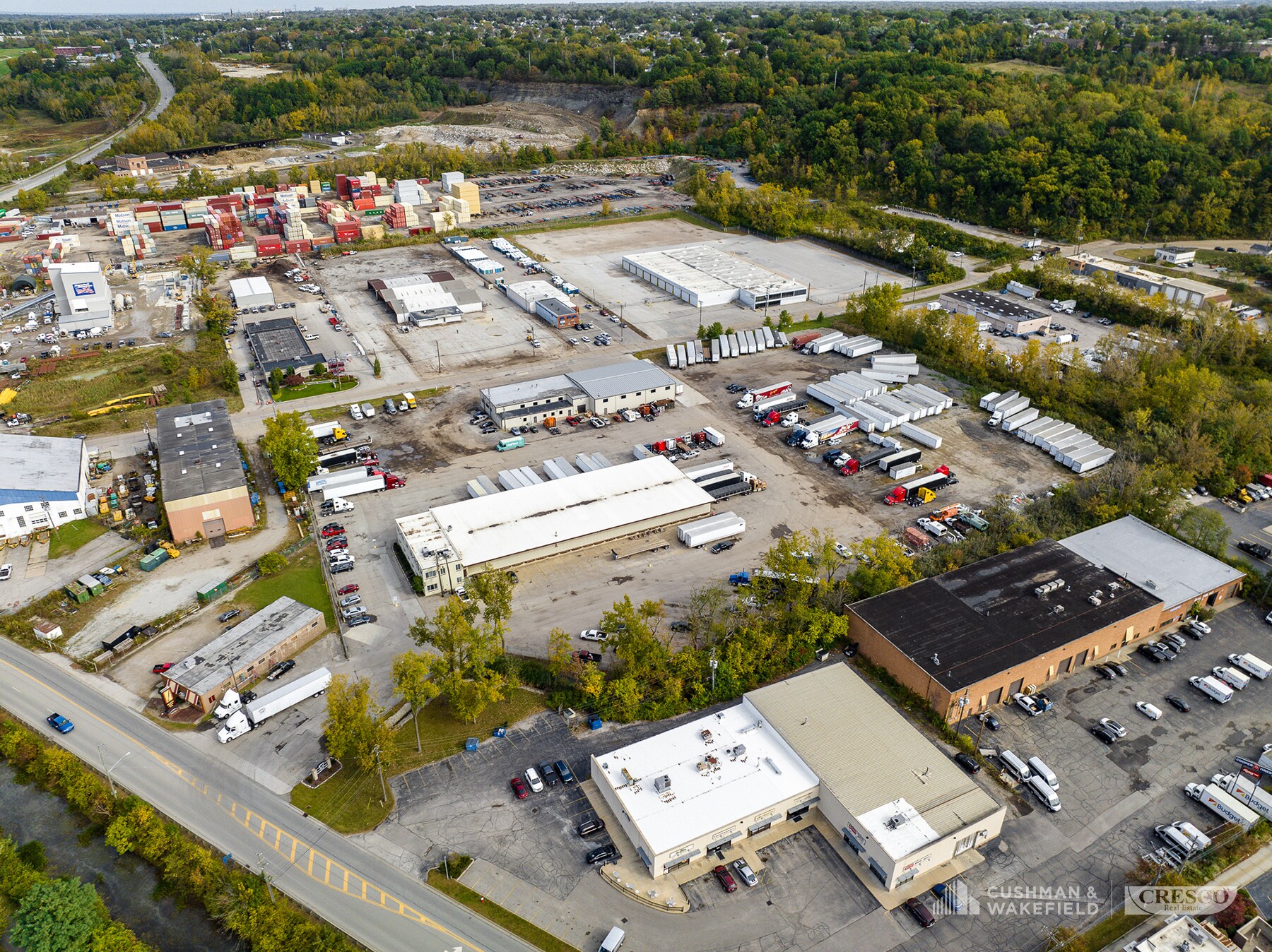 8001 Old Granger Rd, Garfield Heights, OH for sale Aerial- Image 1 of 1
