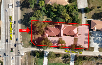 123 Blue Heron Dr, Montgomery, TX - aerial  map view - Image1