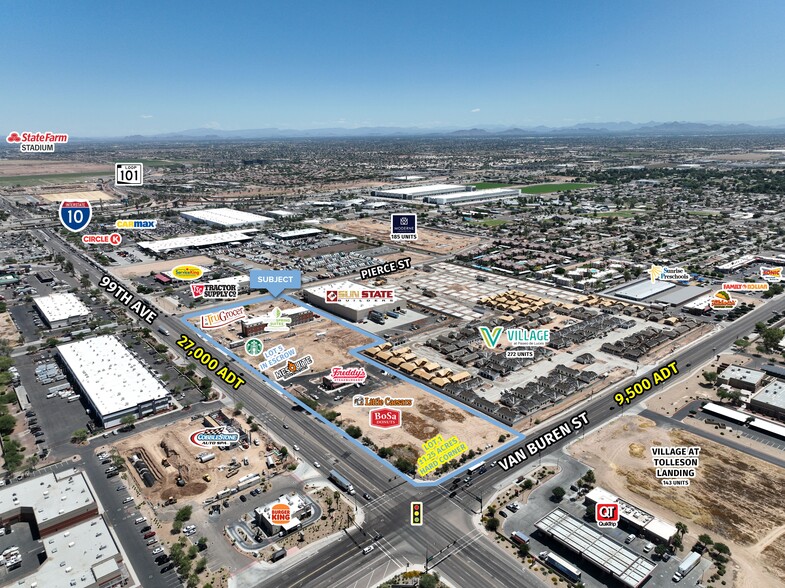 NE Van Buren St & 99th Ave, Tolleson, AZ for rent - Building Photo - Image 1 of 12