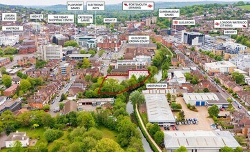 Leas Rd, Guildford, SRY - AERIAL  map view