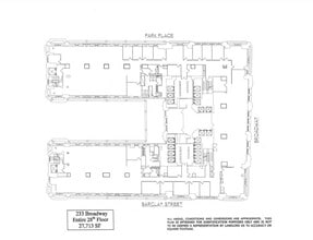 233 Broadway, New York, NY to rent Floor Plan- Image 1 of 1