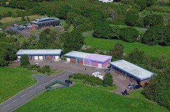 Parc Teifi, Cardigan, DYF - Aerial  map view