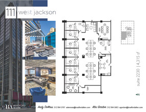 111 W Jackson Blvd, Chicago, IL for rent Floor Plan- Image 2 of 3