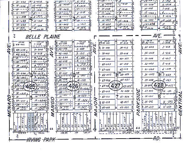 5744 W Irving Park Rd, Chicago, IL for sale - Plat Map - Image 1 of 1