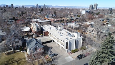 3570 E 12th Ave, Denver, CO - AERIAL map view