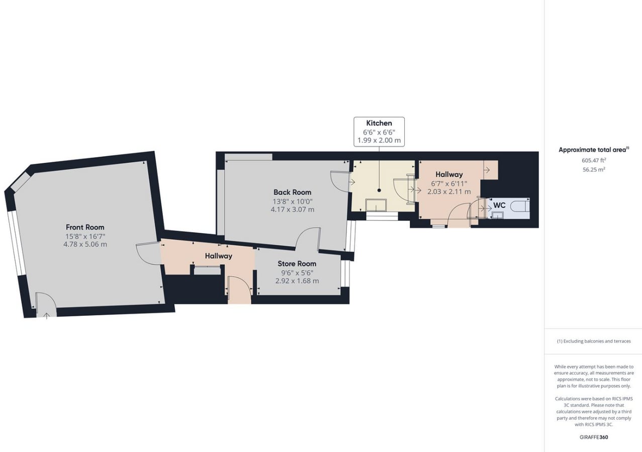 67 High St, Bewdley, WOR DY12 2DJ - Unit Ground - - Floor Plan - Image 1 of 10