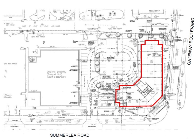 1 Gateway Blvd, Brampton, ON for rent - Plat Map - Image 2 of 6