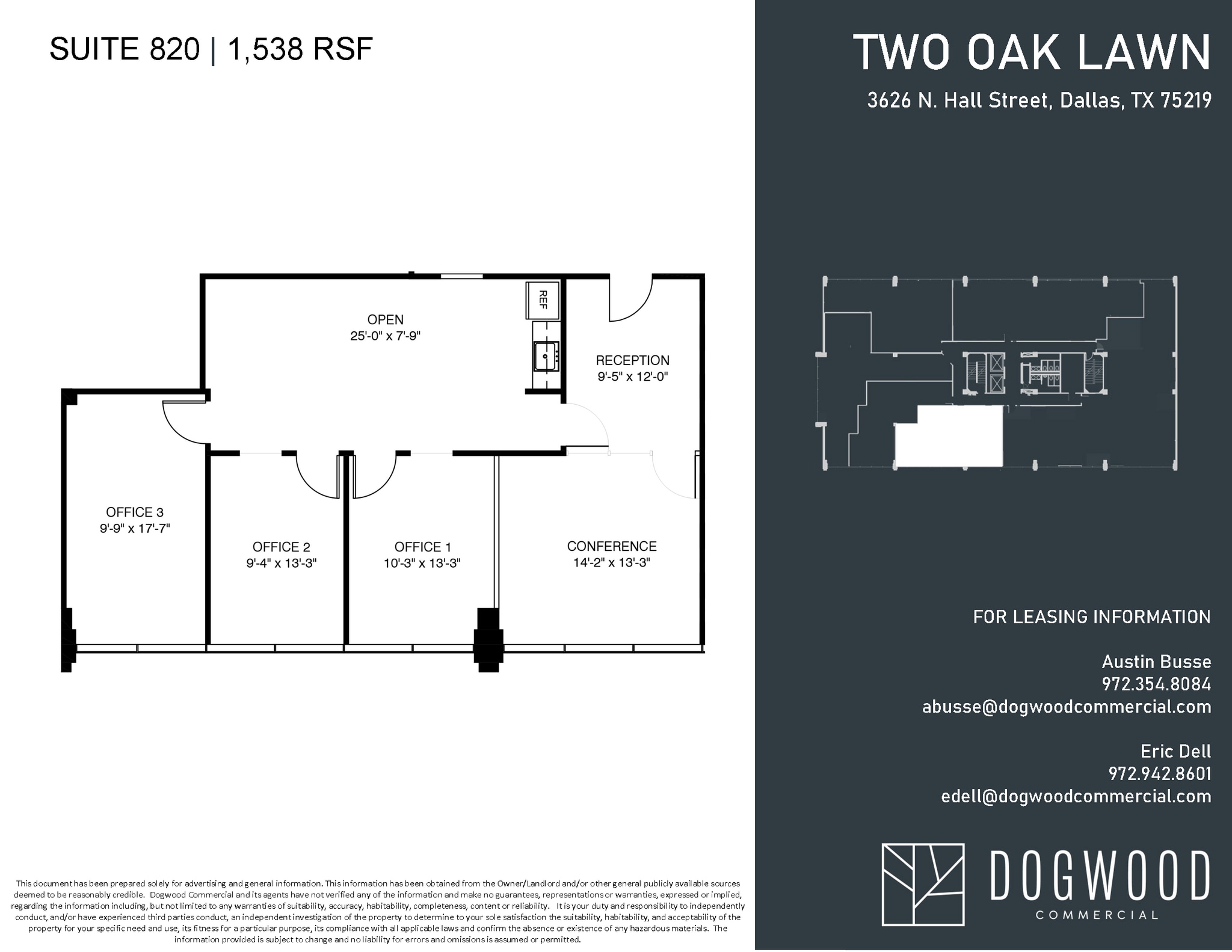 3626 N Hall St, Dallas, TX for rent Floor Plan- Image 1 of 5