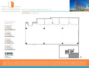 600 City Pky W, Orange, CA to rent Floor Plan- Image 1 of 1