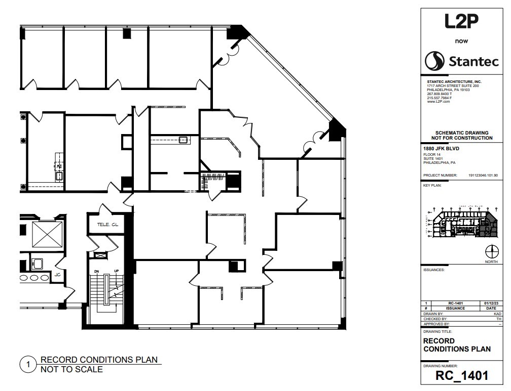 1880 John F Kennedy Blvd, Philadelphia, PA for rent Floor Plan- Image 1 of 1