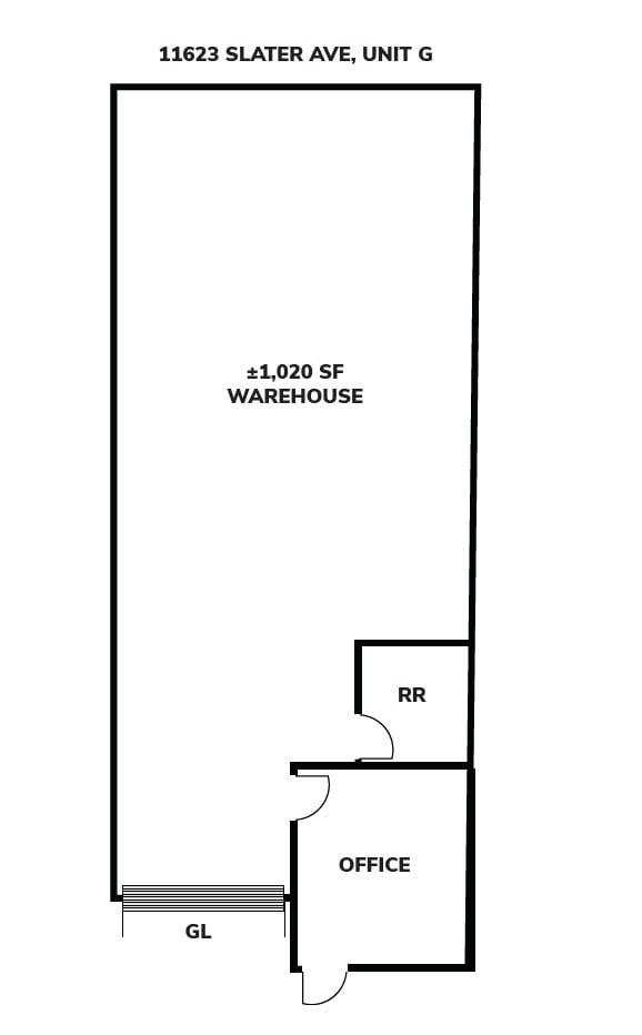 11577 Slater Ave, Fountain Valley, CA to rent Floor Plan- Image 1 of 1