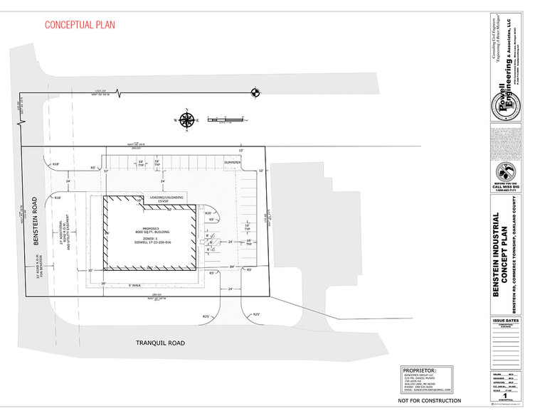 Benstein Road, Commerce Township, MI for sale - Building Photo - Image 2 of 4